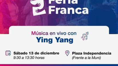 La Feria Franca regresa este sábado a Plaza Independencia con propuestas culturales