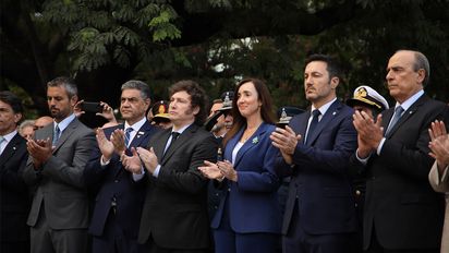 Milei instó a una reconciliación con las FF.AA. y exaltó la figura de Roca