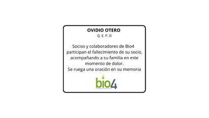 Ovidio Otero Q.E.P.D.
