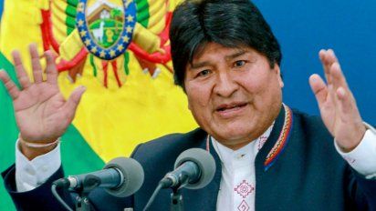 Morales convocó a una cumbre del MAS en Buenos Aires