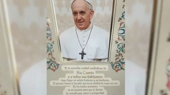 La bendición que Francisco dio para Río Cuarto