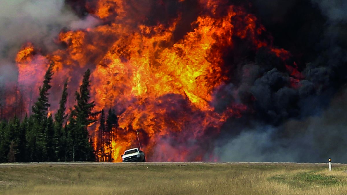 Canadá: La provincia de Alberta registra este año incendios forestales de unamagnitud sin precedentes en el país debido a la sequía