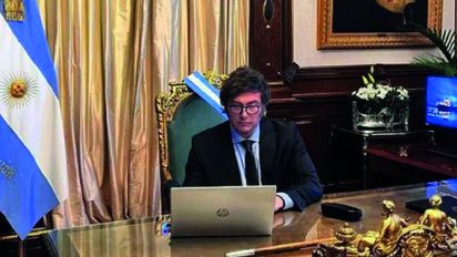 Javier Milei recibe a los legisladores libertarios electos
