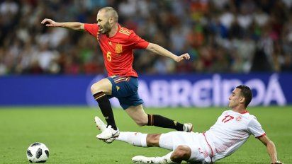 España derrotó a Túnez
