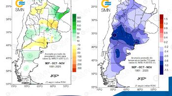Dan 100% de probabilidad de El Niño hasta fin de año y con intensidad fuerte