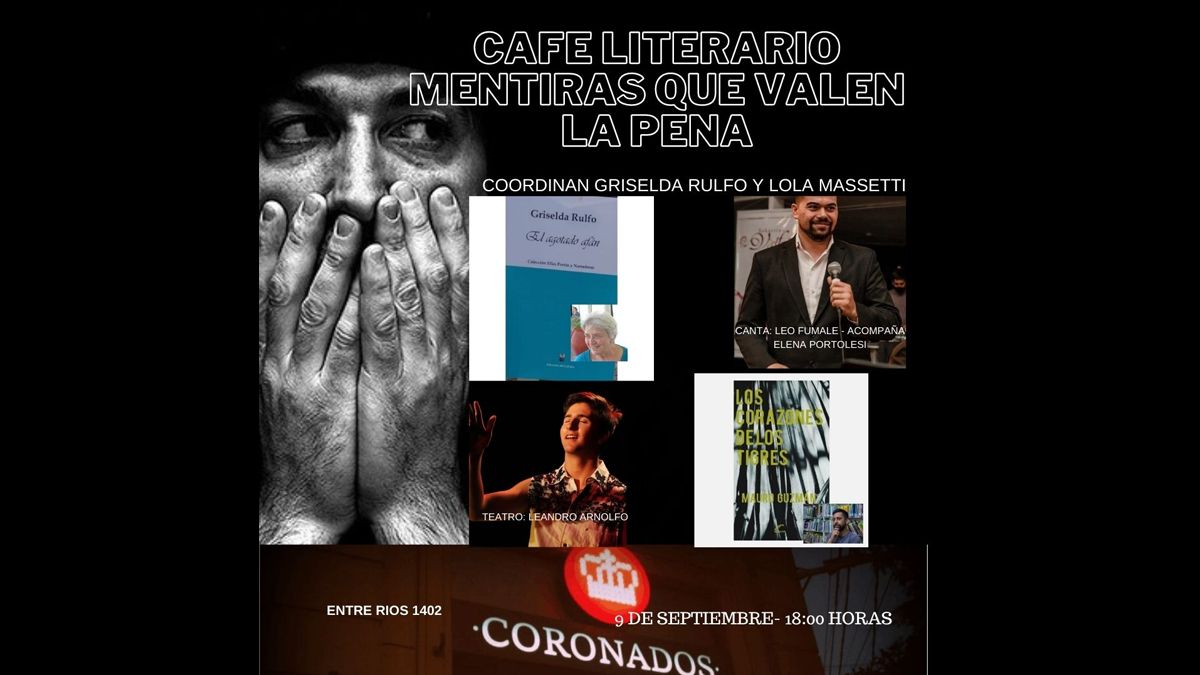 La edición de septiembre de Café literario llega con nuevas obras, música y teatro