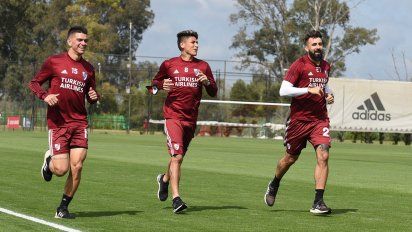 River se entrenó en Ezeiza sin novedades
