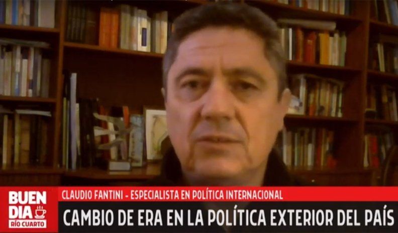 Claudio Fantini, especialista en política internacional.