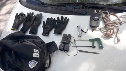 Tres detenidos tras una persecución en Banda Norte