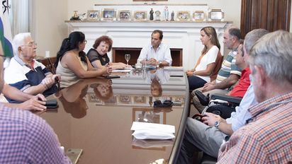 Trabajo articulado: Llamosas recibió el informe del Consejo Económico y Social