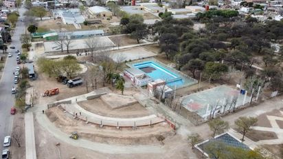 Nuevo parque en la capital con pista de atletismo, skate y playón deportivo