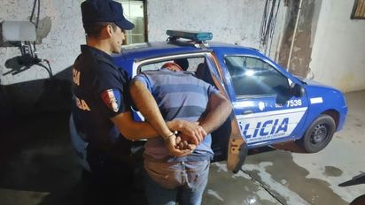 Detenido por golpear a su pareja