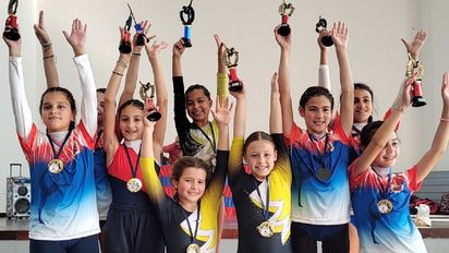 Gimnastas de Unión Central se destacaron en Leones