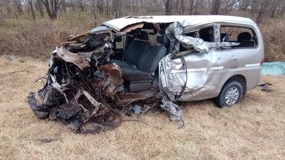 Las Higueras: un riocuartense, grave tras un triple choque frente al Área de Material