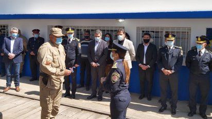 Inauguraron una nueva sección rural de la Policía en Las Perdices