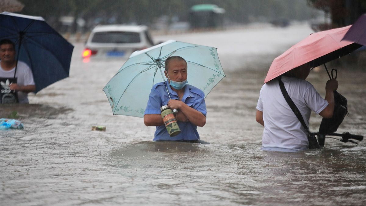 Al menos 25 fallecidos por inundaciones y lluvias torrenciales en China