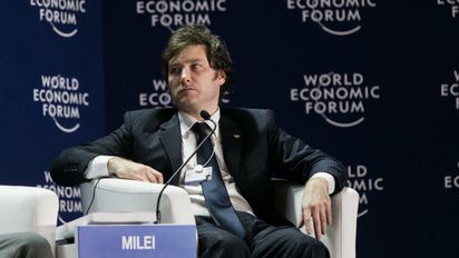 La oposición criticó el discurso de Milei en Davos