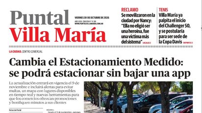 Accedé a la edición impresa de Diario Puntal Villa María