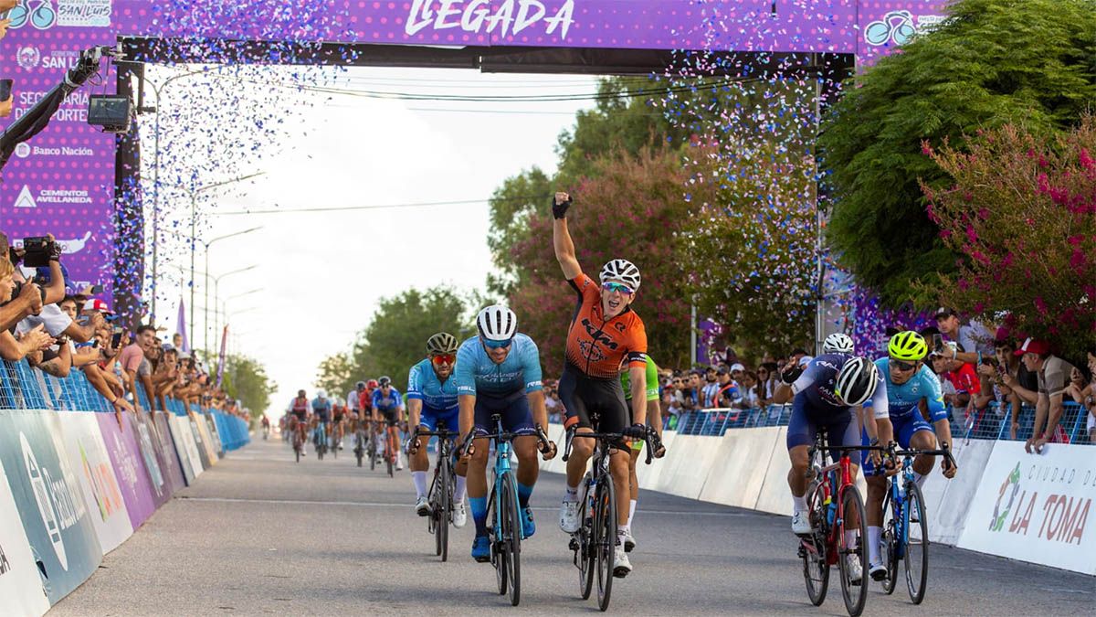 Sergio Fredes gana la 2ª etapa de la Vuelta a San Luis 