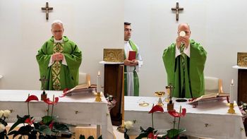 El Papa presidió la primera misa desde el hospital y continúa mejorando