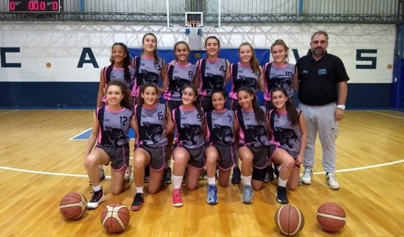 Siempre listas. “Las Panteritas” de Tío Pujio también jugarán la Liga Provincial Femenina U-17.