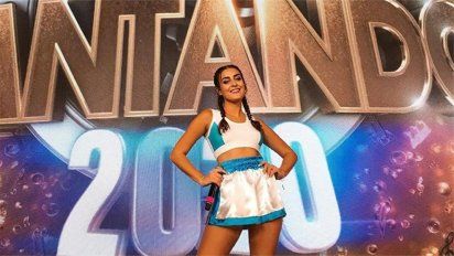 El gesto de Karina La Princesita con Melina de Piano
