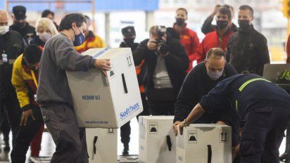 Con llegada de 1.625.130 de Pfizer, Argentina superará los 81 millones de vacunas recibidas