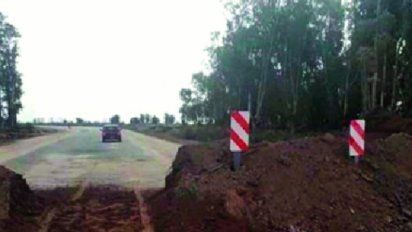Reclamo por ruta 26: Vialidad dice que la obra no está parada
