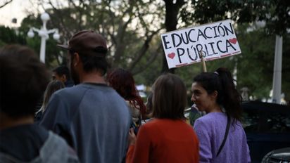 Marcha universitaria: una multitud se movilizó por la educación pública