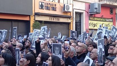 Con un emotivo acto se conmemoró a las 85 víctimas del atentado de la AMIA
