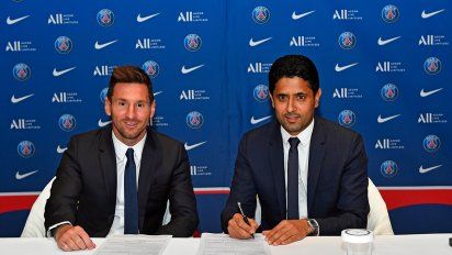 Messi fue presentado en el PSG