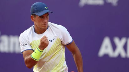 Sebastián Báez y un cómodo triunfo en la primera ronda de Indian Wells