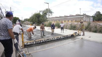 La Municipalidad pavimentó una nueva cuadra en barrio Las Playas