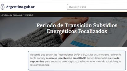 Tarifazo: hoy vence el plazo para el Rase y todavía no se inscribió el 60%
