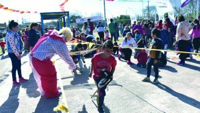 Las actividades por el Día del Niño continúan por los barrios
