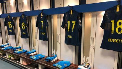 Los vestuarios listos