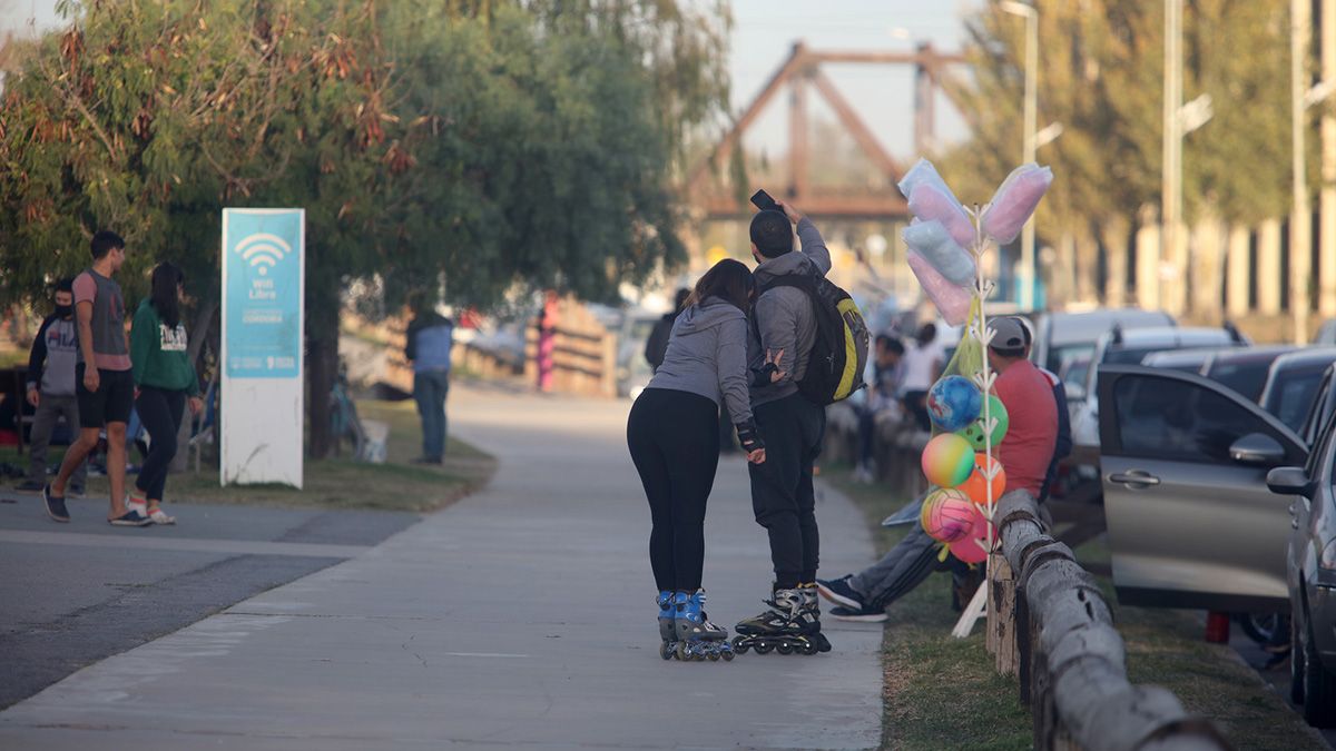 Los riocuartenses realizaron salidas de esparcimiento.