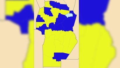 Así queda el mapa partidario de legisladores departamentales electos