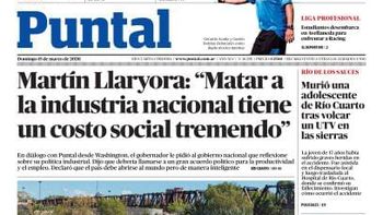 Accedé a la edición impresa de Diario Puntal