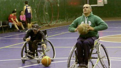 “Es lindo venir a entrenar porque además de competir hacés amigos”