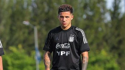 Scaloni le daría la chance de comenzar como titular a Enzo Fernández frente a Honduras