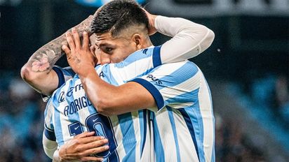 Racing le ganó a Aldosivi en Avellaneda y lo condenó al descenso