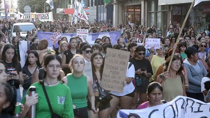 8M: marcha en Río Cuarto por el Día Internacional de la Mujer