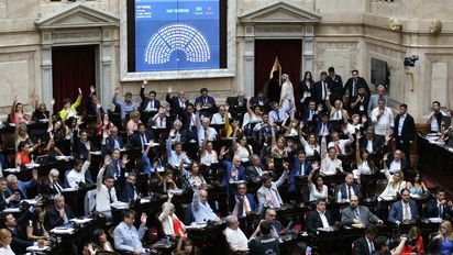 Diputados encara la fase final de la ley ómnibus: votará en particular este martes