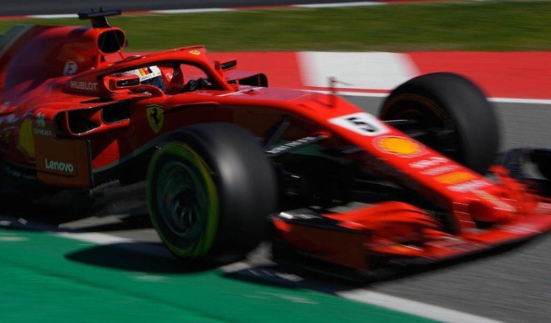 Vettel hizo la pole en Azerbaiyán