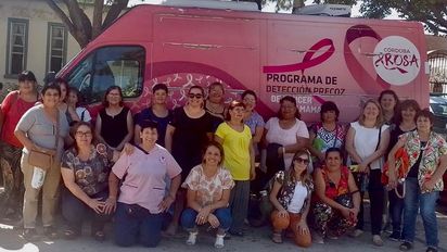 Gigena: más de 300 mujeres se hicieron los estudios con el Mamógrafo Móvil