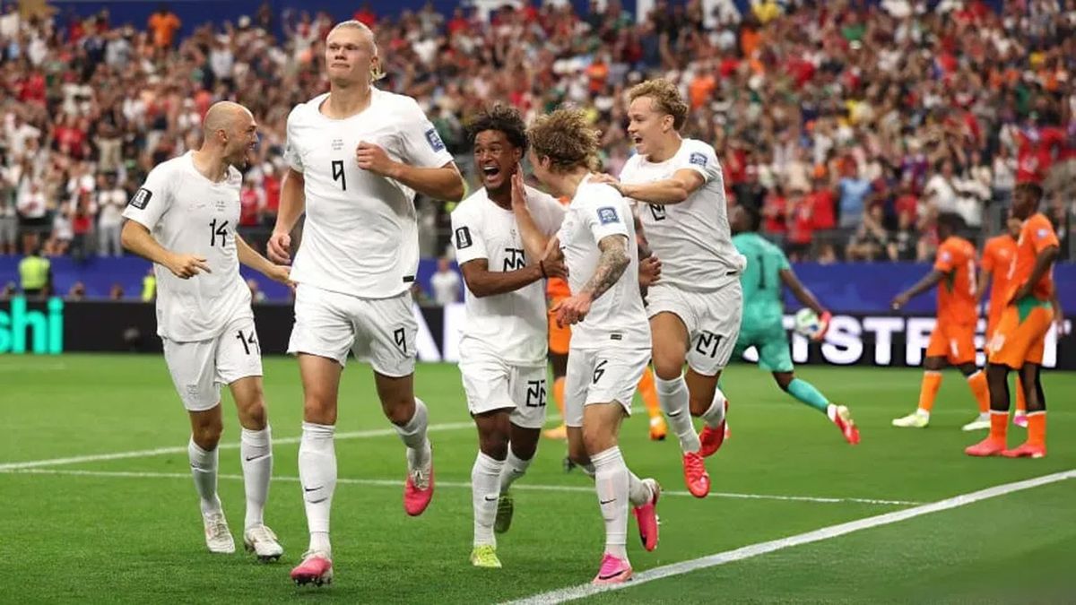Erling Haaland marcó el gol del triunfo de Noruega sobre Costa de Marfil y selló el pase a 8avos de final del Mundial 2026