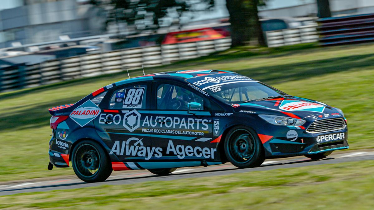 Facundo Marques-Antonino García se quedaron con la pole position en la Clase 3 y García largará primero la final de invitados