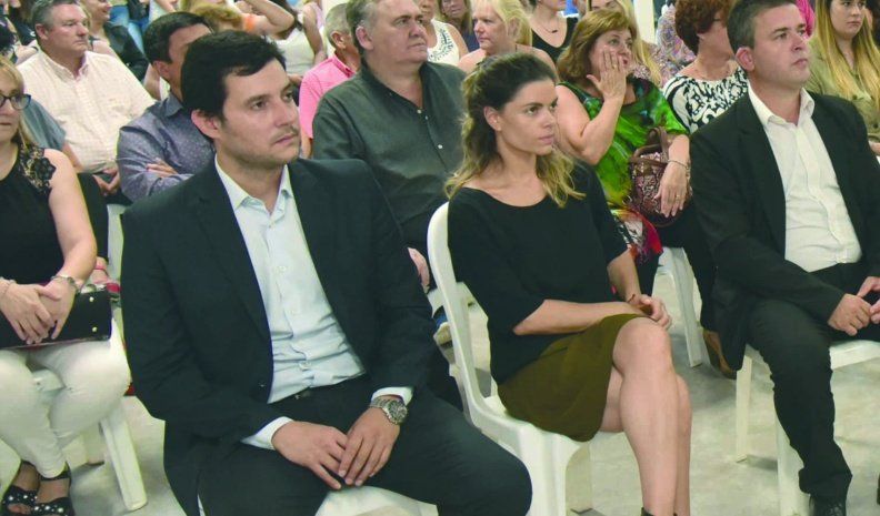 Ignacio Tagni y Justina Pucci.