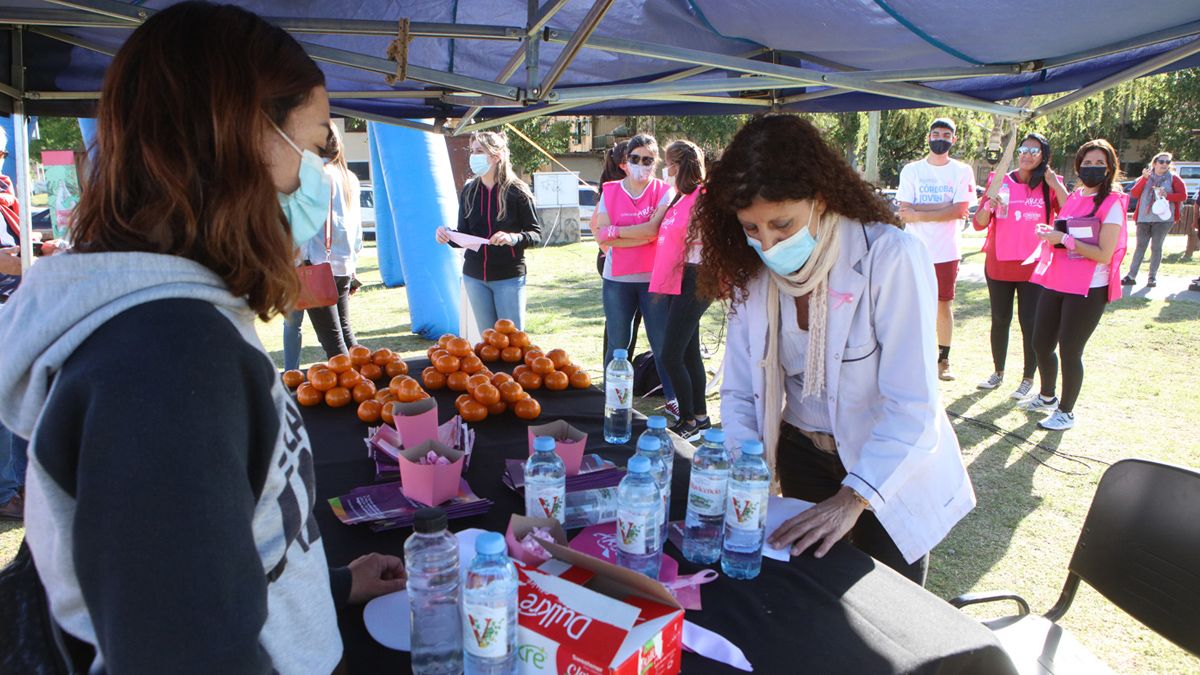 Breast Cancer: Pink Ribbons, Soccer Game, Music, and Counseling